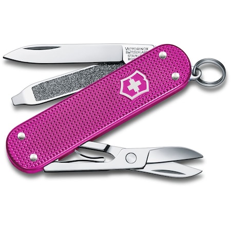 Swiss Army Brands 2024 Victorinox Classic Sd Alox, Flamingo Party VIC-0.6221.251G